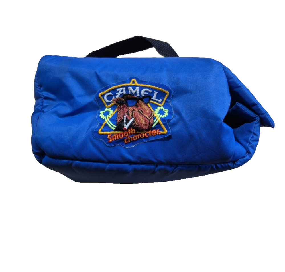 Camel Joe Smooth Character Cigarette Soft 8” Cooler Lunchbox Bag Vintage 90’s